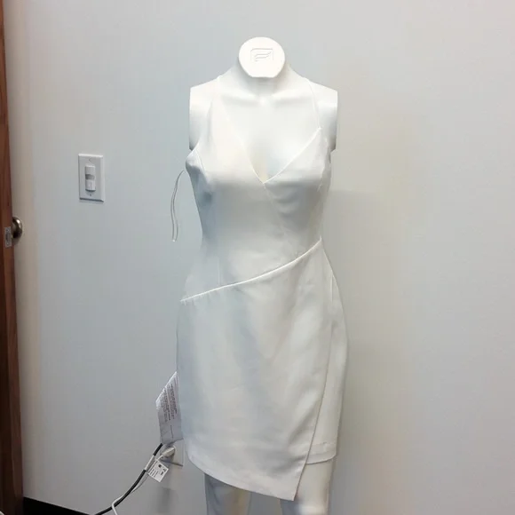 BCBGMaxAzria Off White Dress. NEW - Picture 1 of 6
